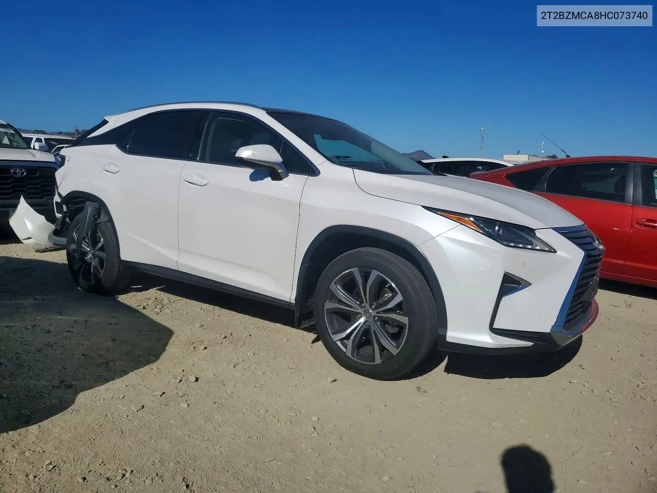 2017 LEXUS RX VIN 2T2BZMCA8HC073740 — фото 4