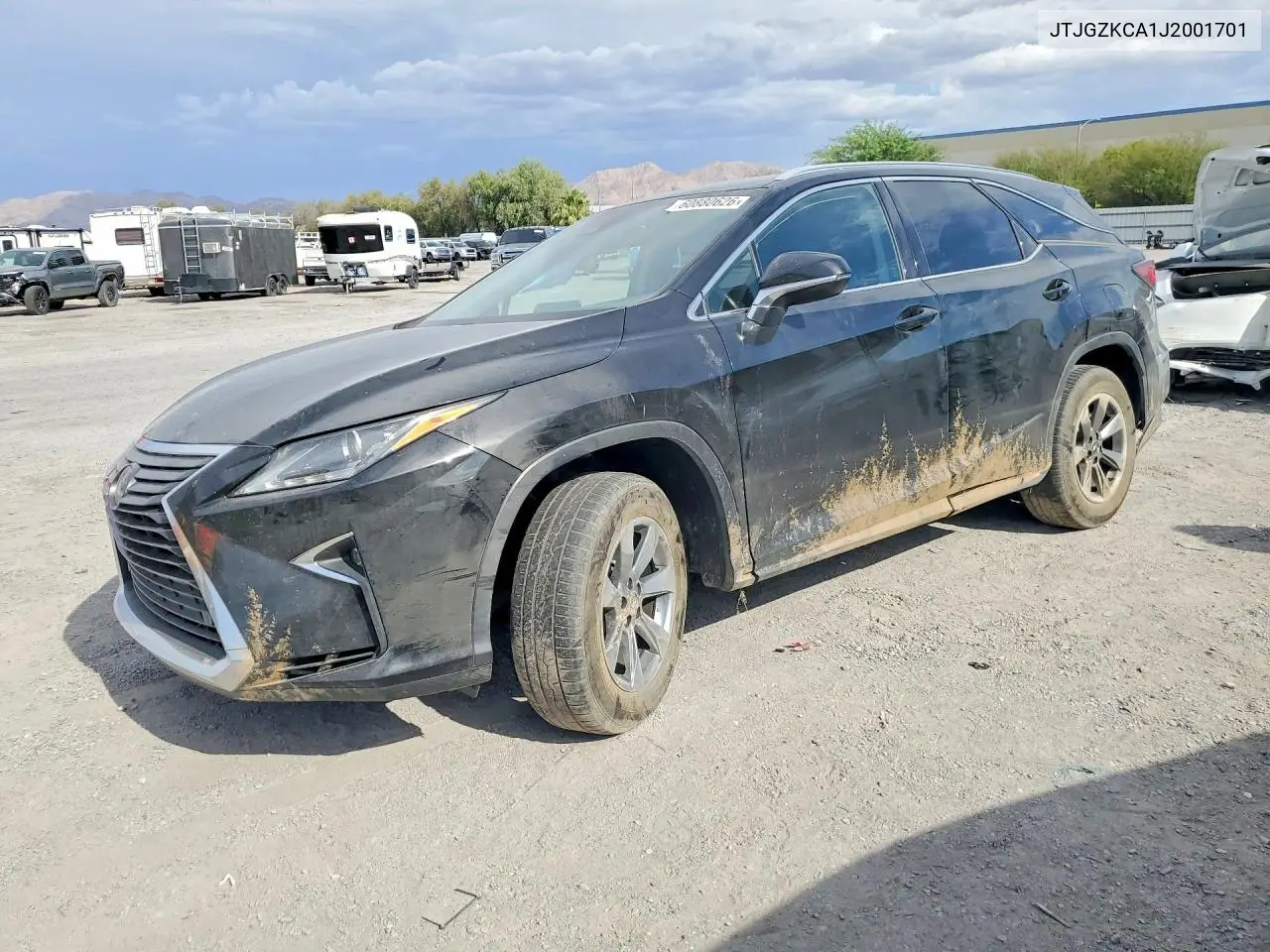 LEXUS RX 2018, VIN JTJGZKCA1J2001701
