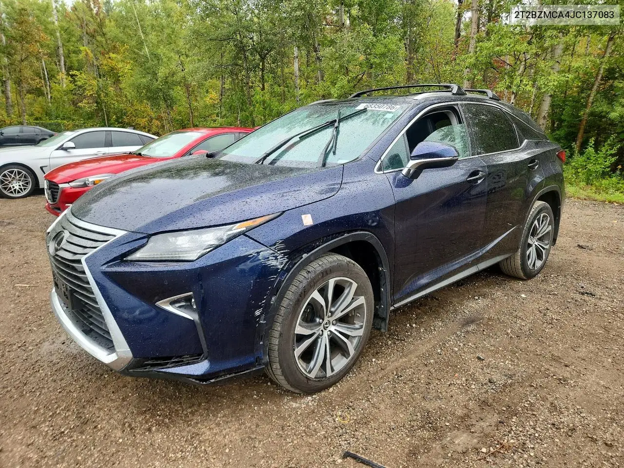 LEXUS RX 2018, VIN 2T2BZMCA4JC137083
