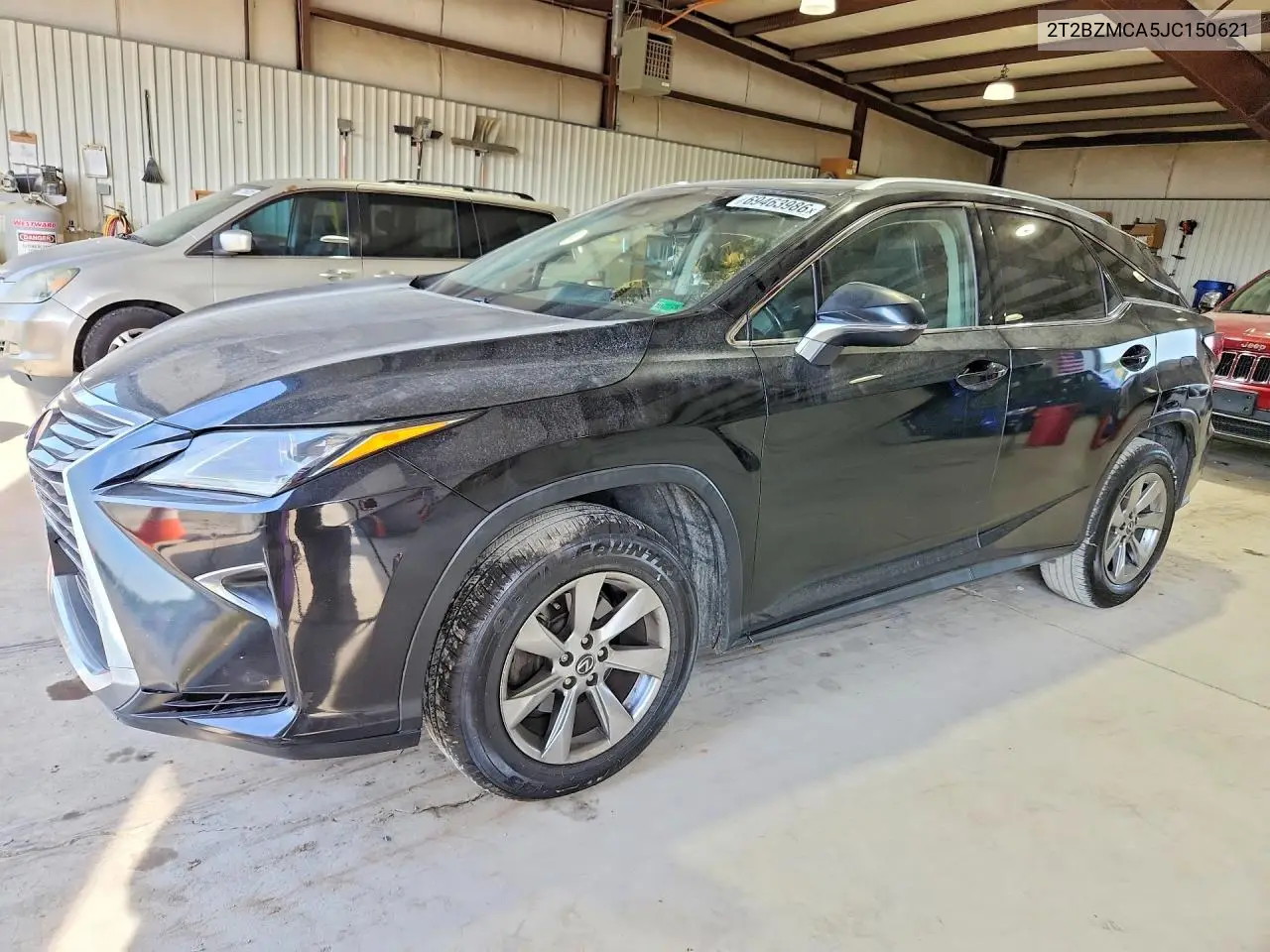 LEXUS RX 2018, VIN 2T2BZMCA5JC150621