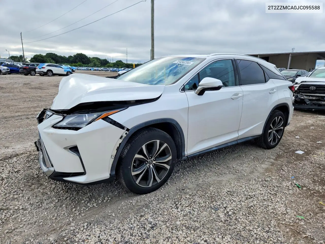 LEXUS RX 2018, VIN 2T2ZZMCA0JC095588