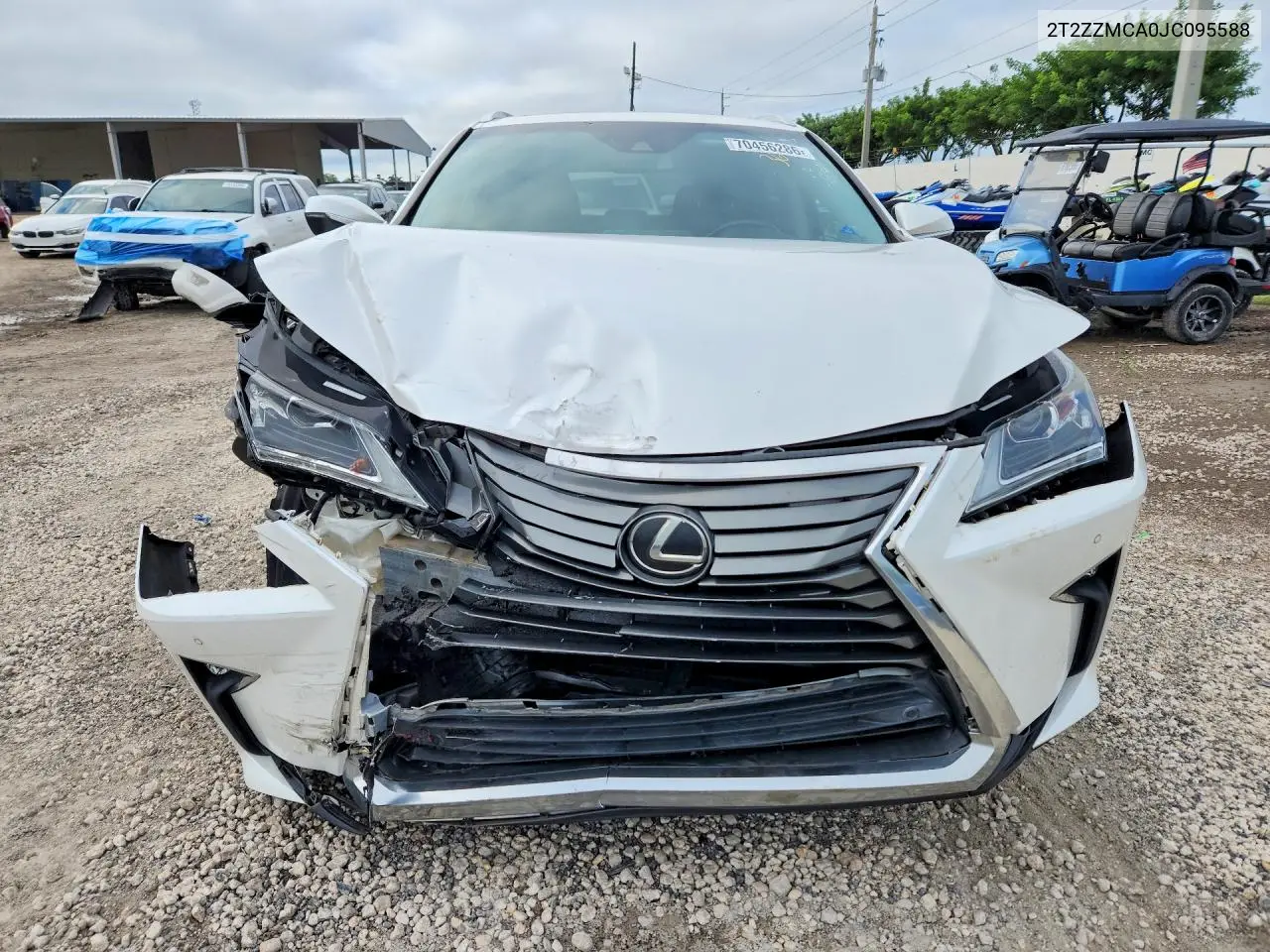 2018 LEXUS RX VIN 2T2ZZMCA0JC095588 — фото 5