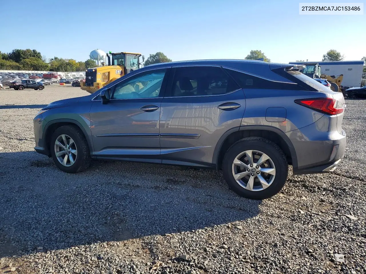 2018 LEXUS RX VIN 2T2BZMCA7JC153486 — фото 2