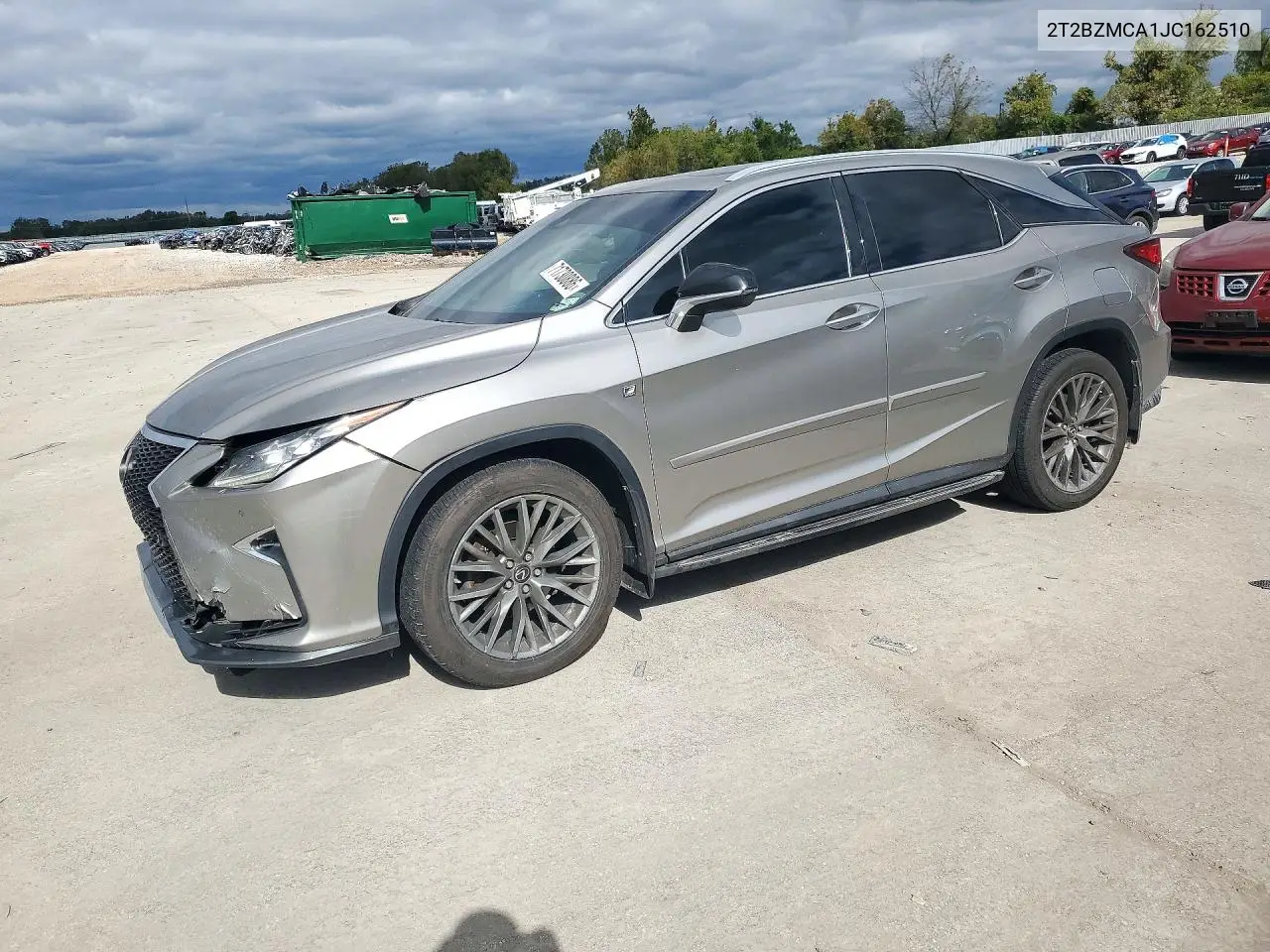 LEXUS RX 2018, VIN 2T2BZMCA1JC162510