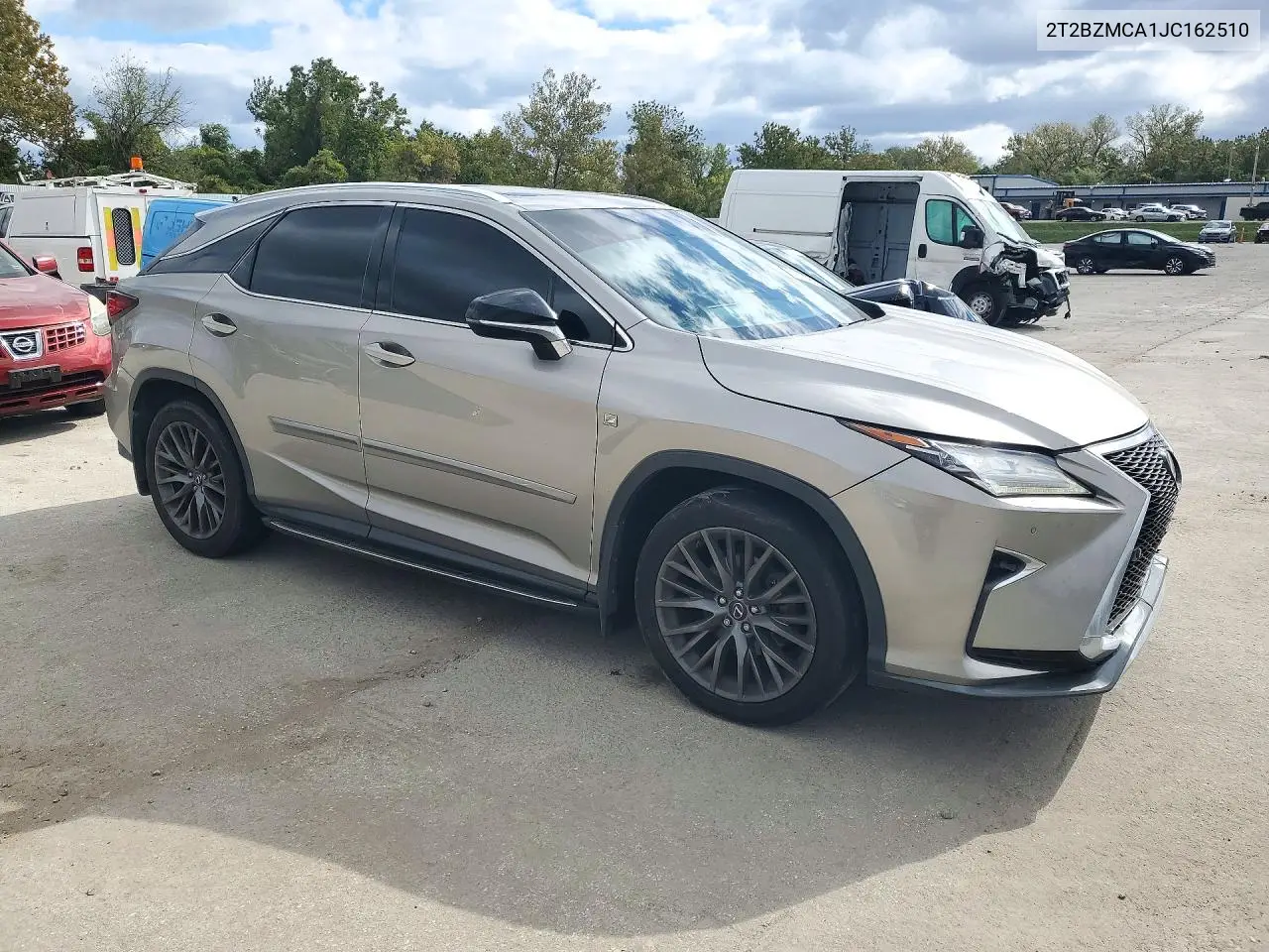 2018 LEXUS RX VIN 2T2BZMCA1JC162510 — фото 4