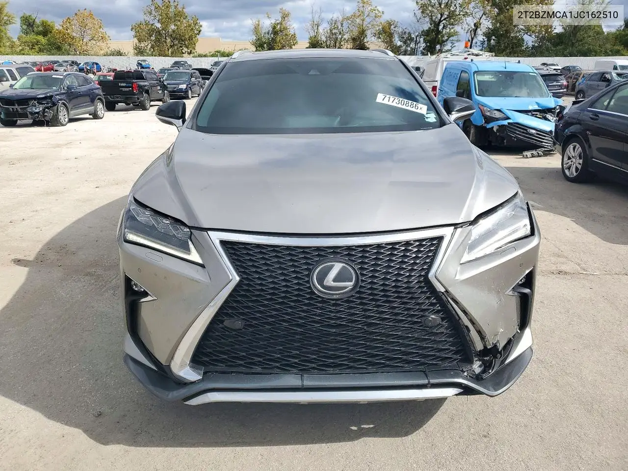 2018 LEXUS RX VIN 2T2BZMCA1JC162510 — фото 5