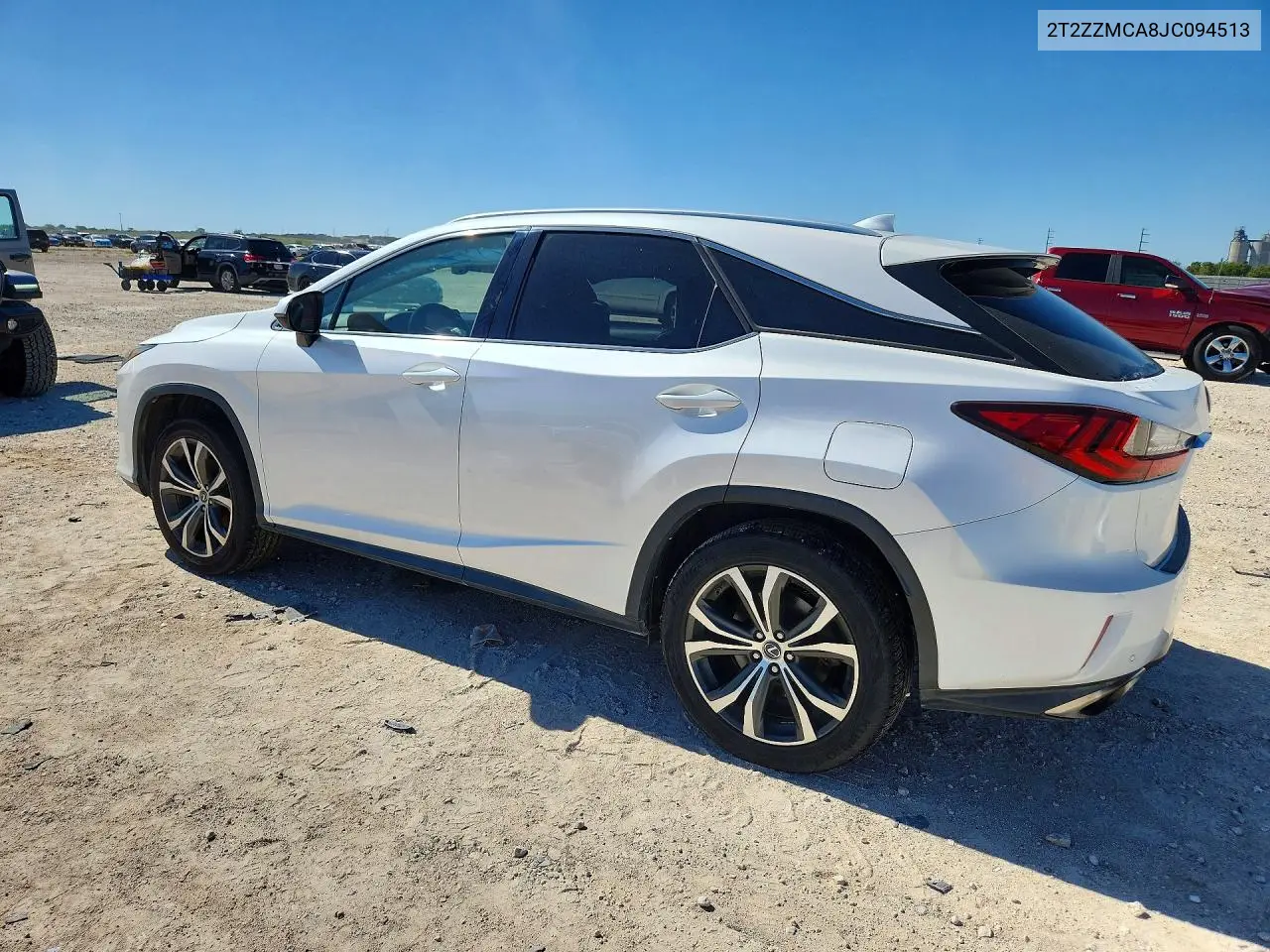 2018 LEXUS RX VIN 2T2ZZMCA8JC094513 — фото 2