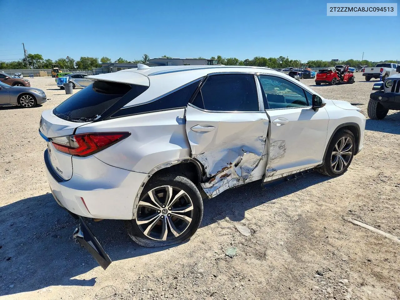 2018 LEXUS RX VIN 2T2ZZMCA8JC094513 — фото 3