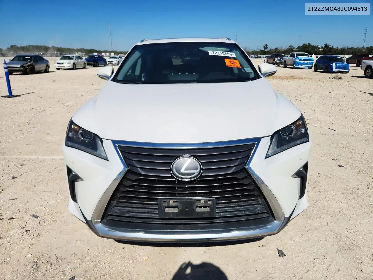 2018 LEXUS RX VIN 2T2ZZMCA8JC094513 — фото 5