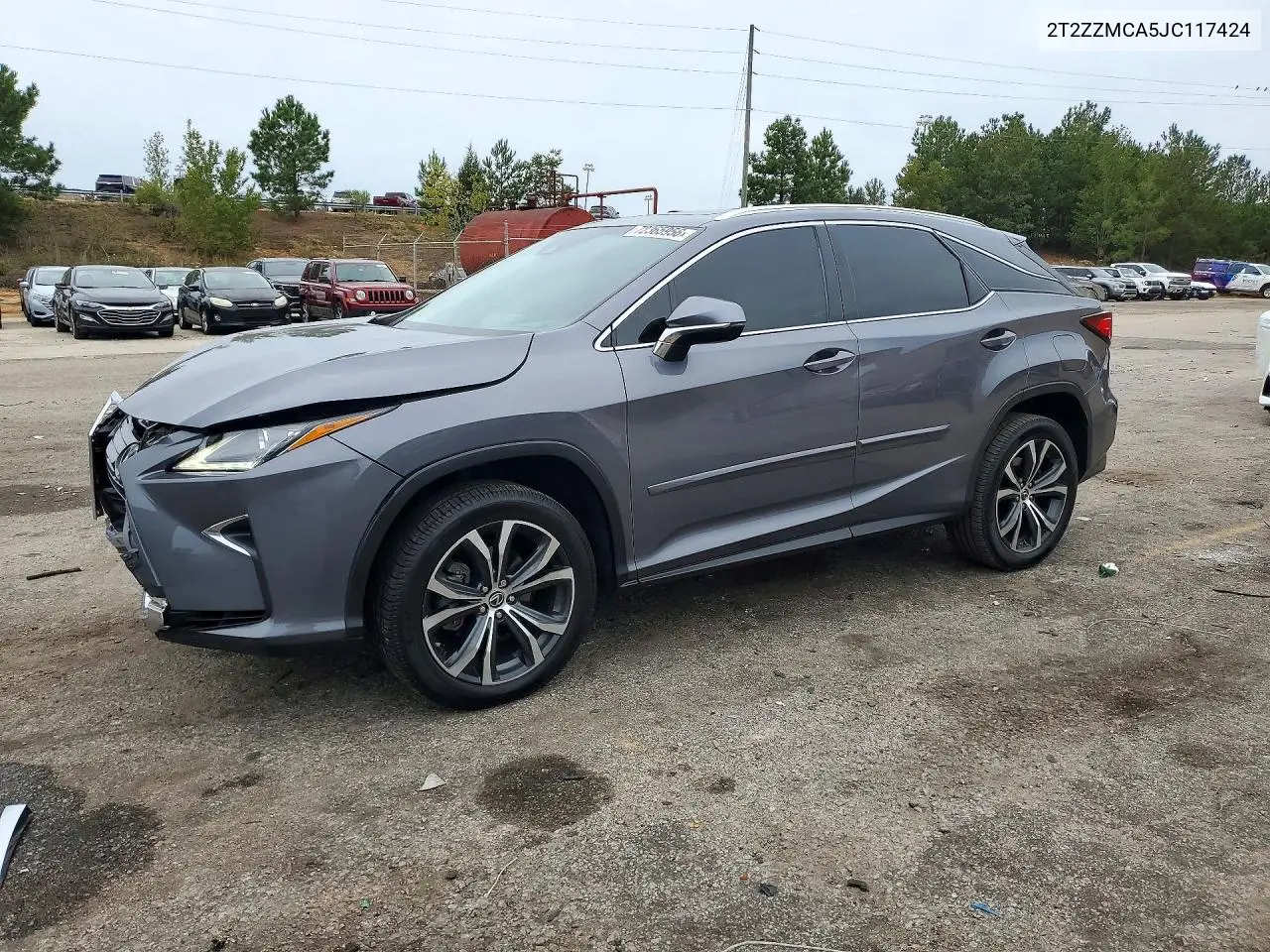 LEXUS RX 2018, VIN 2T2ZZMCA5JC117424