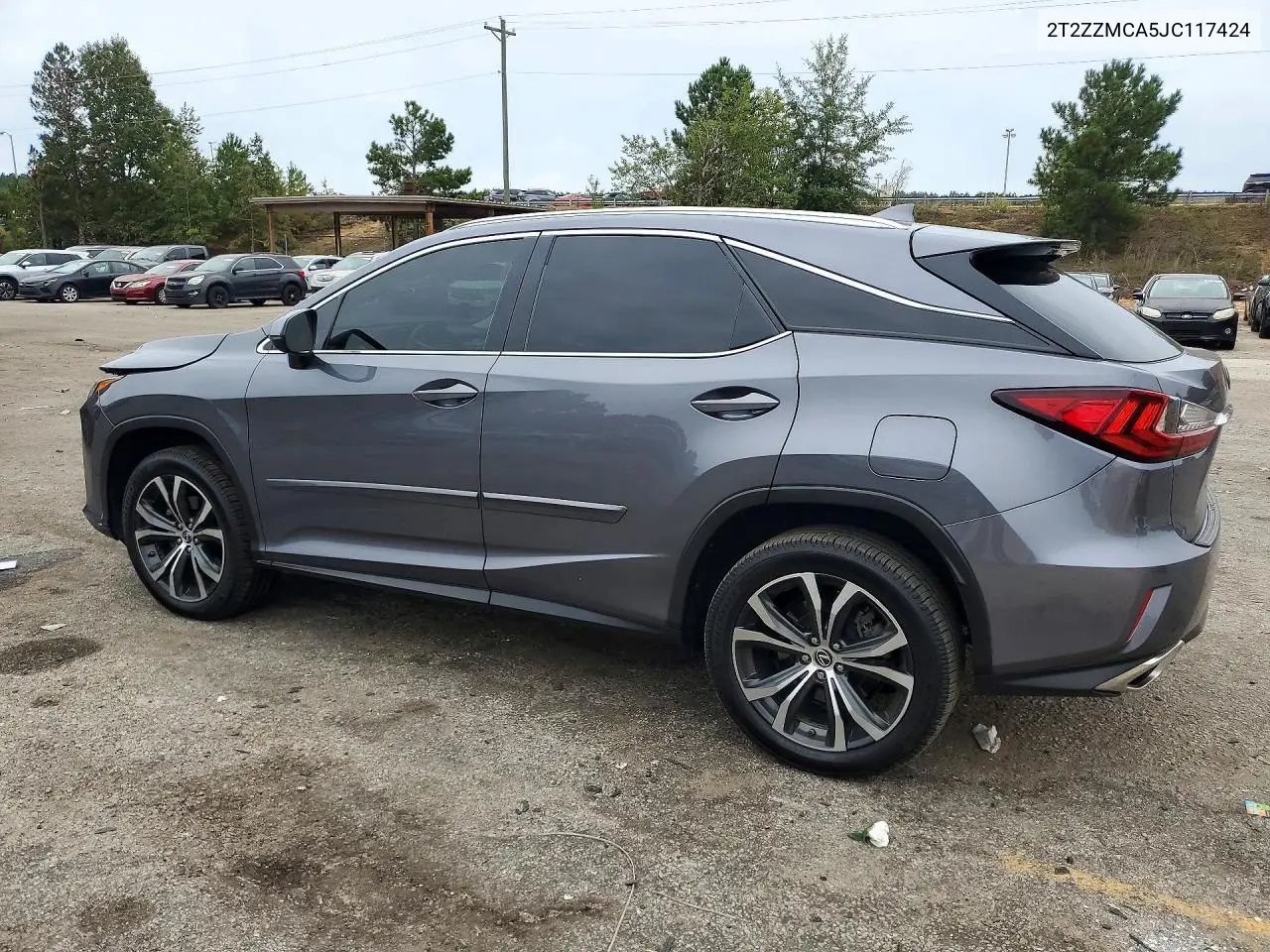 2018 LEXUS RX VIN 2T2ZZMCA5JC117424 — фото 2