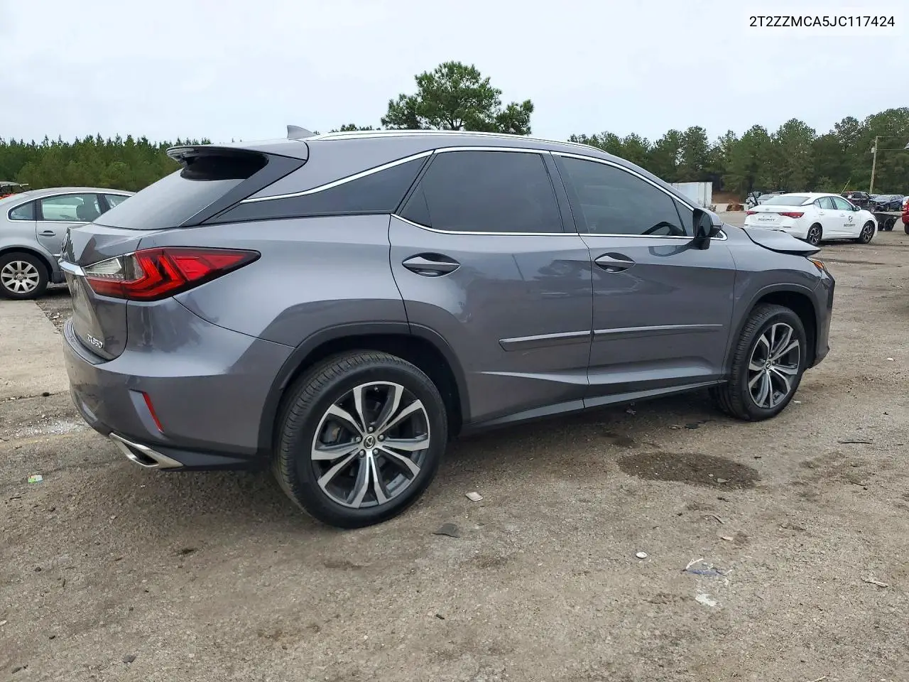 2018 LEXUS RX VIN 2T2ZZMCA5JC117424 — фото 3
