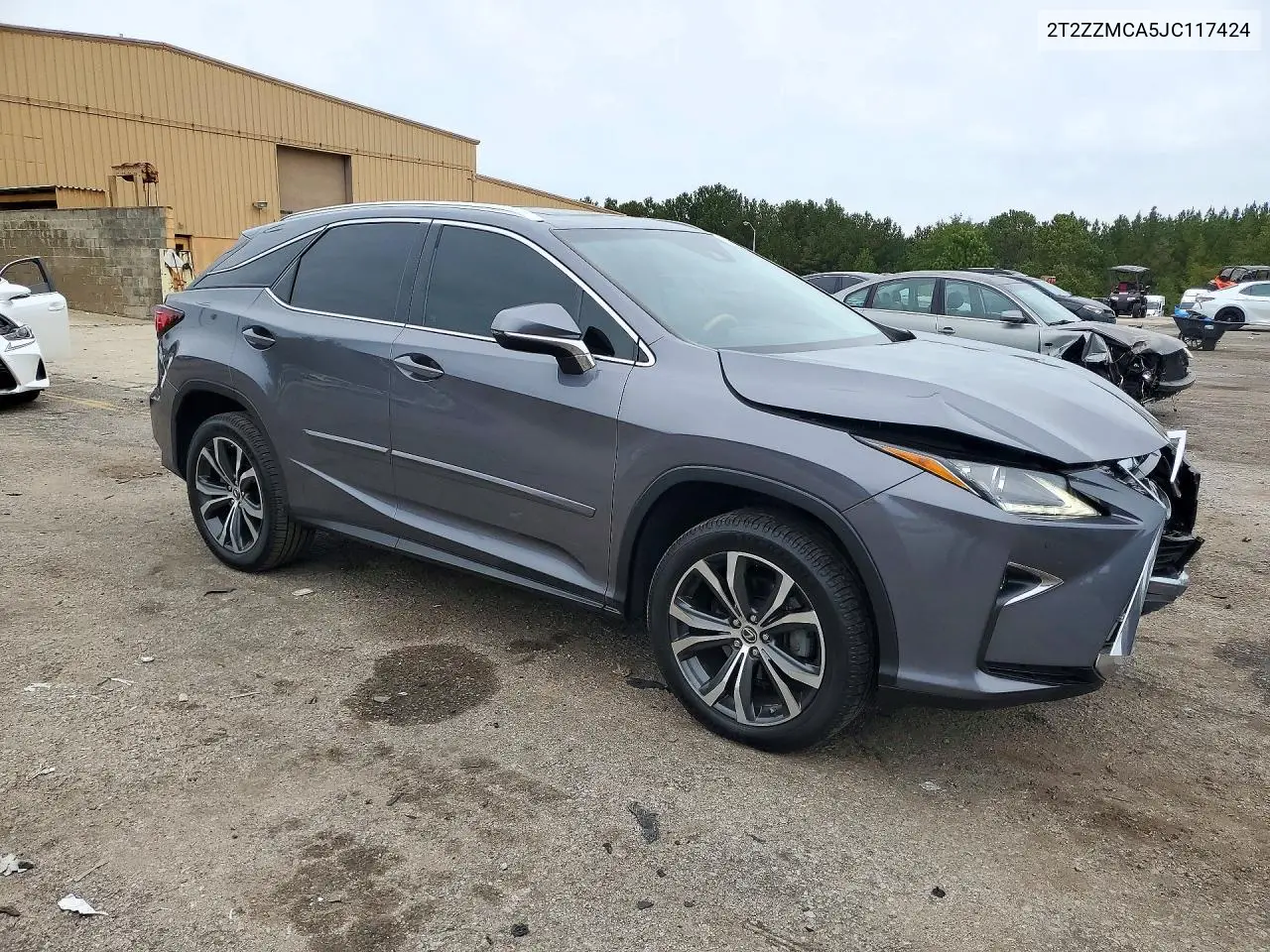 2018 LEXUS RX VIN 2T2ZZMCA5JC117424 — фото 4