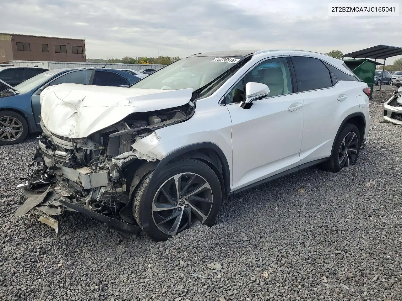 LEXUS RX 2018, VIN 2T2BZMCA7JC165041