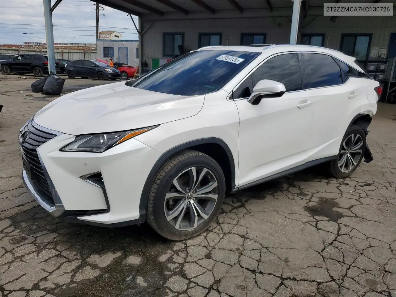 LEXUS RX 2019, VIN 2T2ZZMCA7KC130726