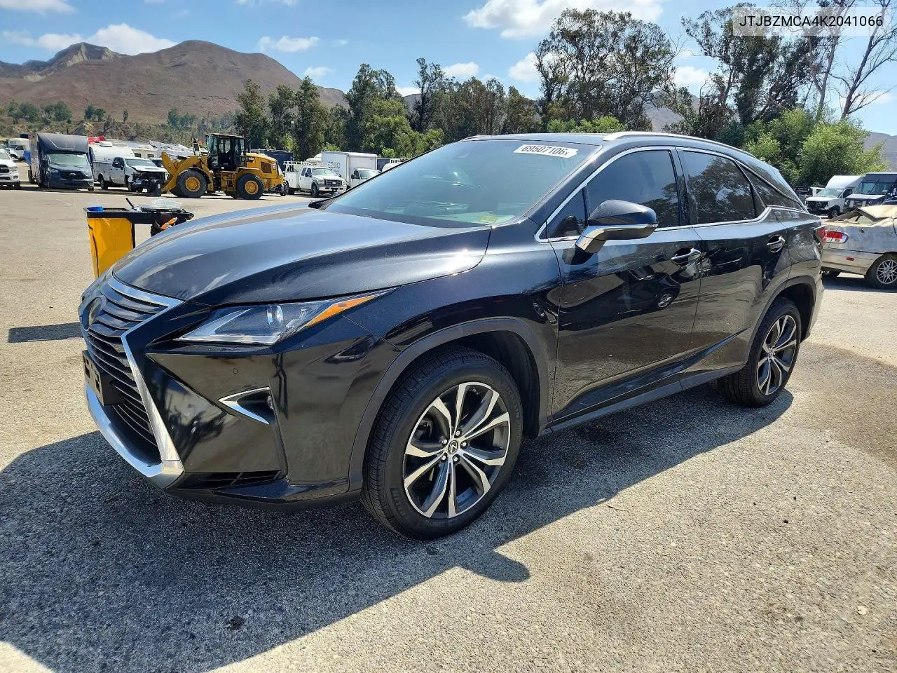 LEXUS RX 2019, VIN JTJBZMCA4K2041066