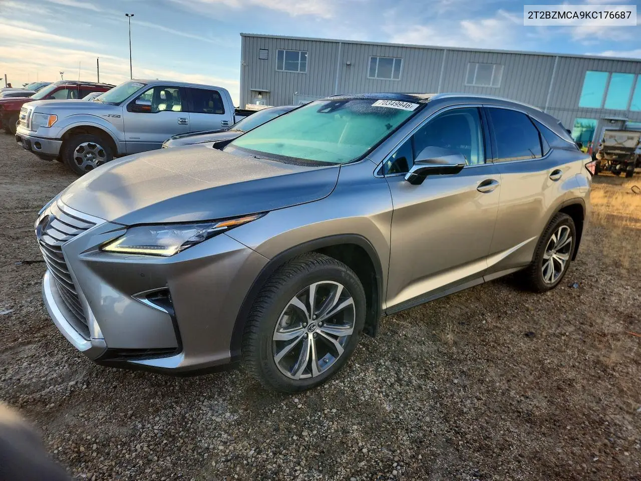 LEXUS RX 2019, VIN 2T2BZMCA9KC176687