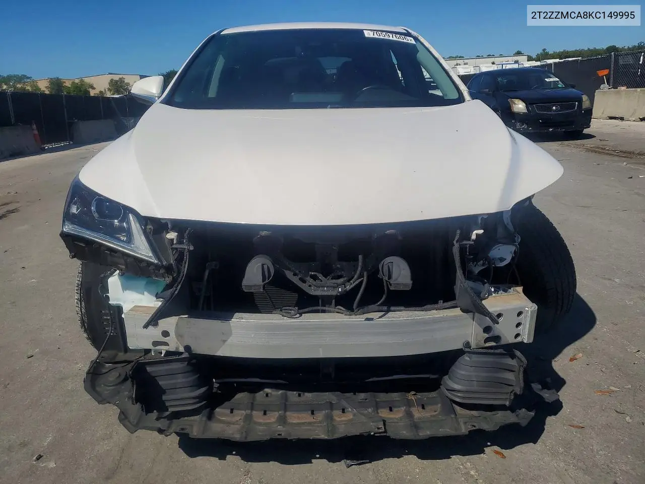 2019 LEXUS RX VIN 2T2ZZMCA8KC149995 — фото 5