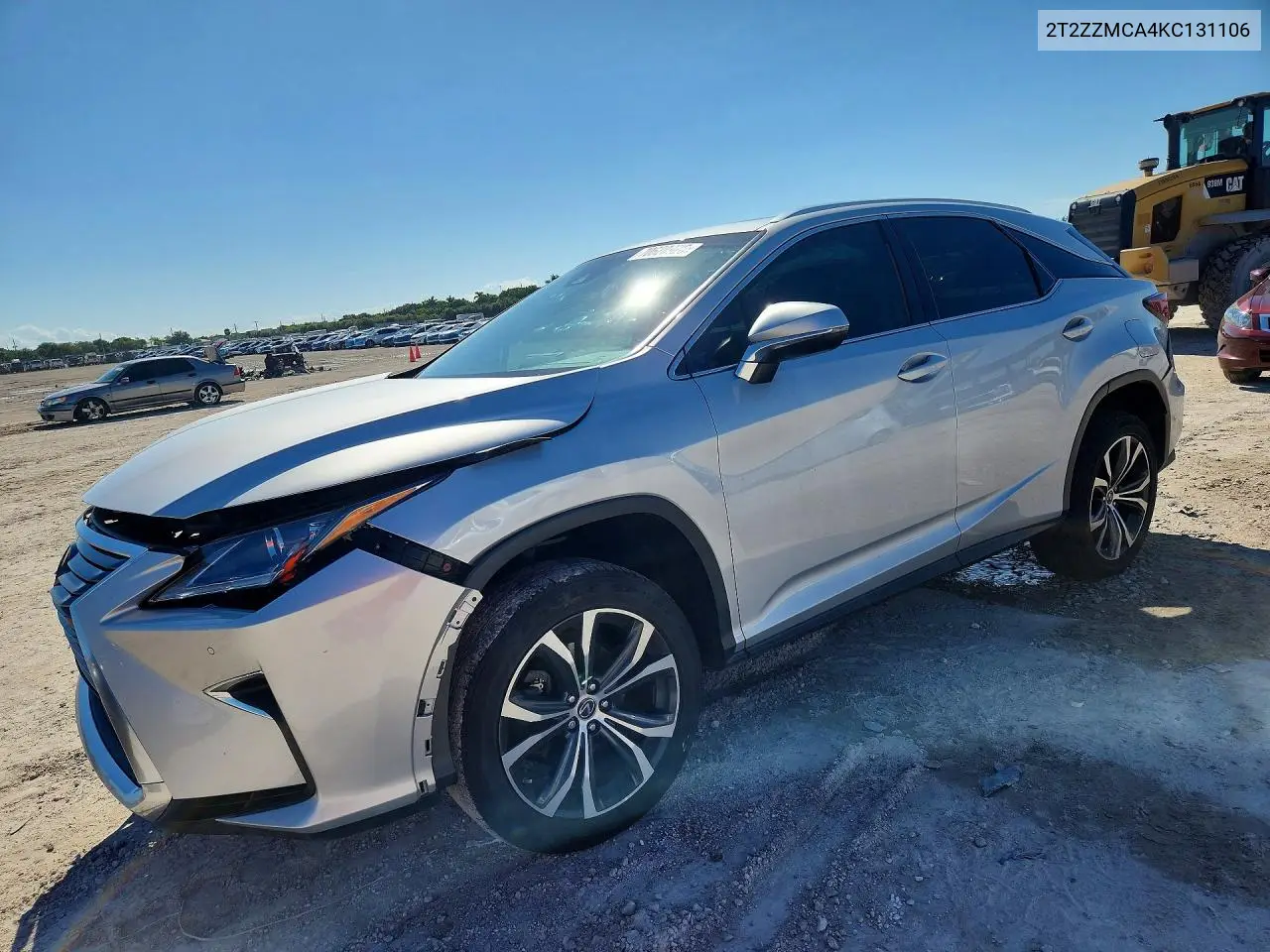 LEXUS RX 2019, VIN 2T2ZZMCA4KC131106