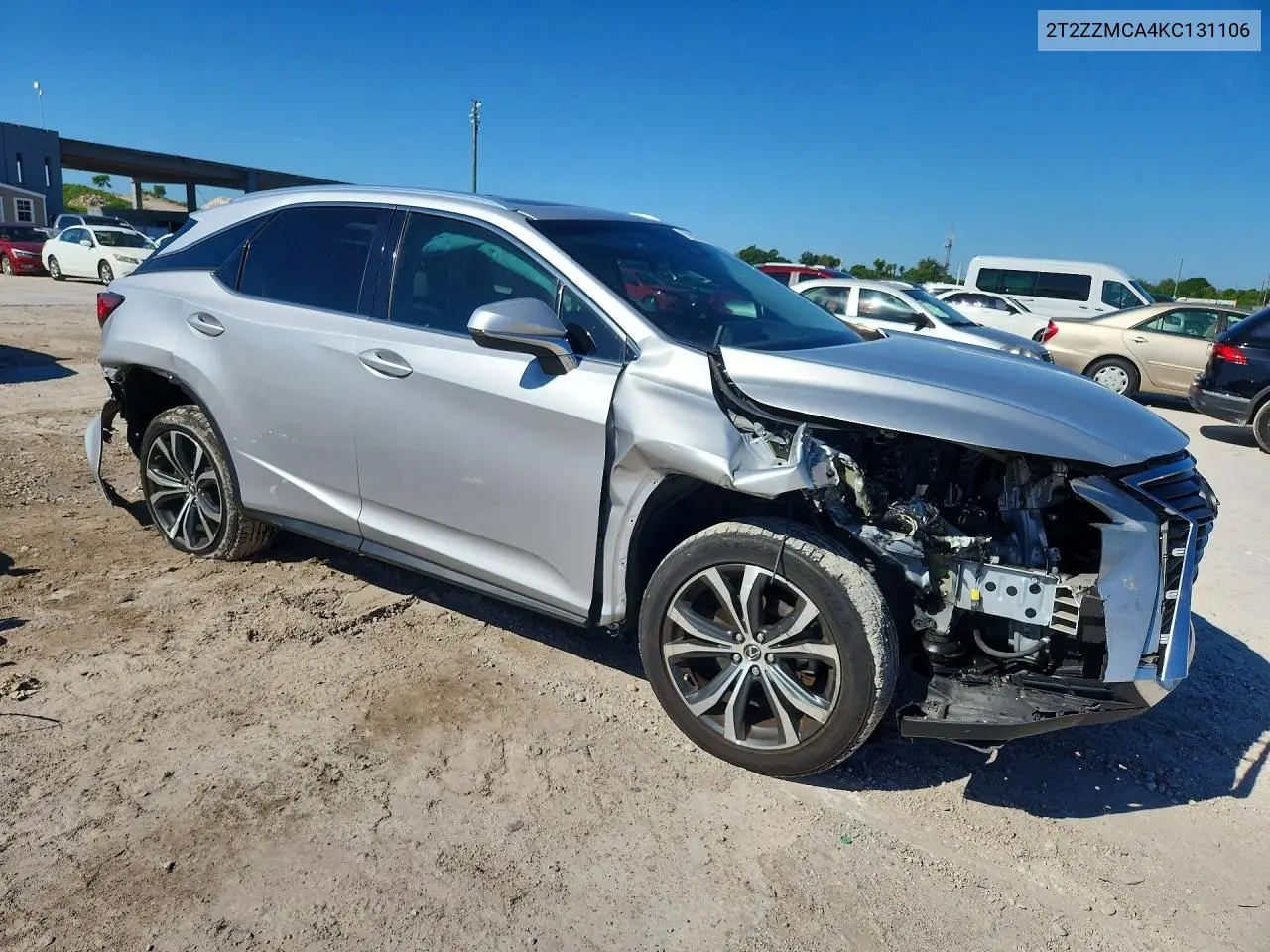 2019 LEXUS RX VIN 2T2ZZMCA4KC131106 — фото 4