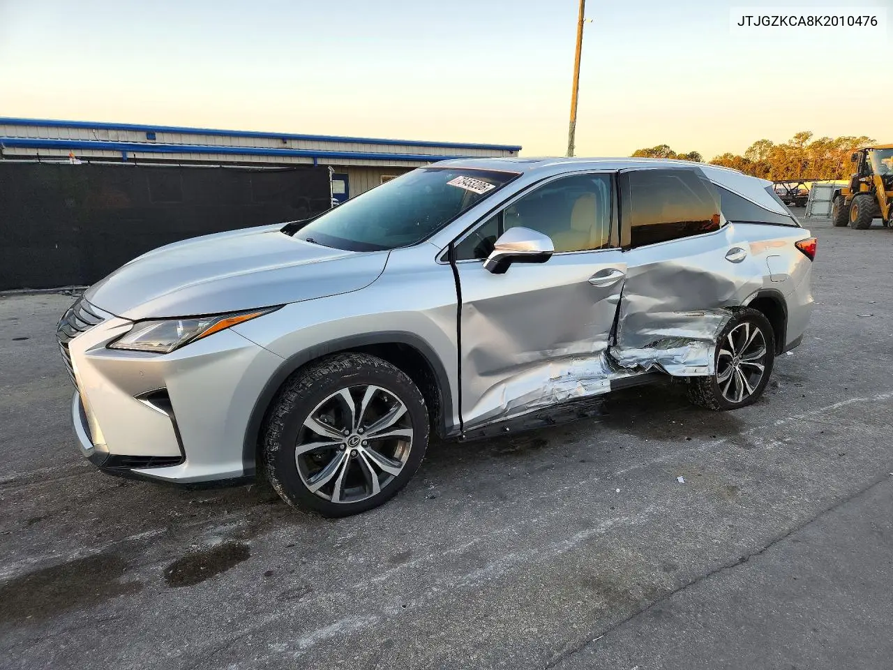 LEXUS RX 2019, VIN JTJGZKCA8K2010476