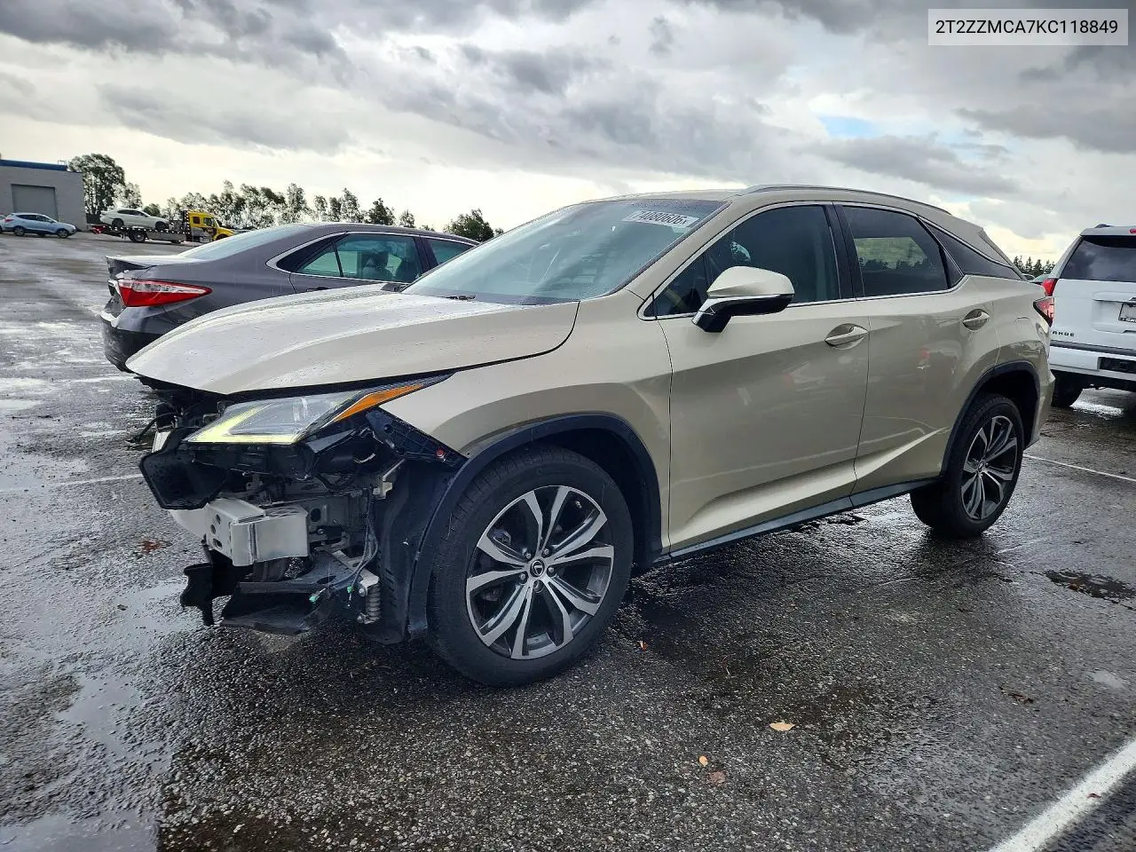 LEXUS RX 2019, VIN 2T2ZZMCA7KC118849