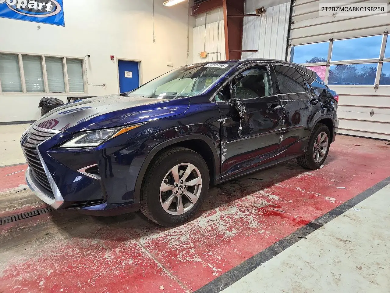 LEXUS RX 2019, VIN 2T2BZMCA8KC198258