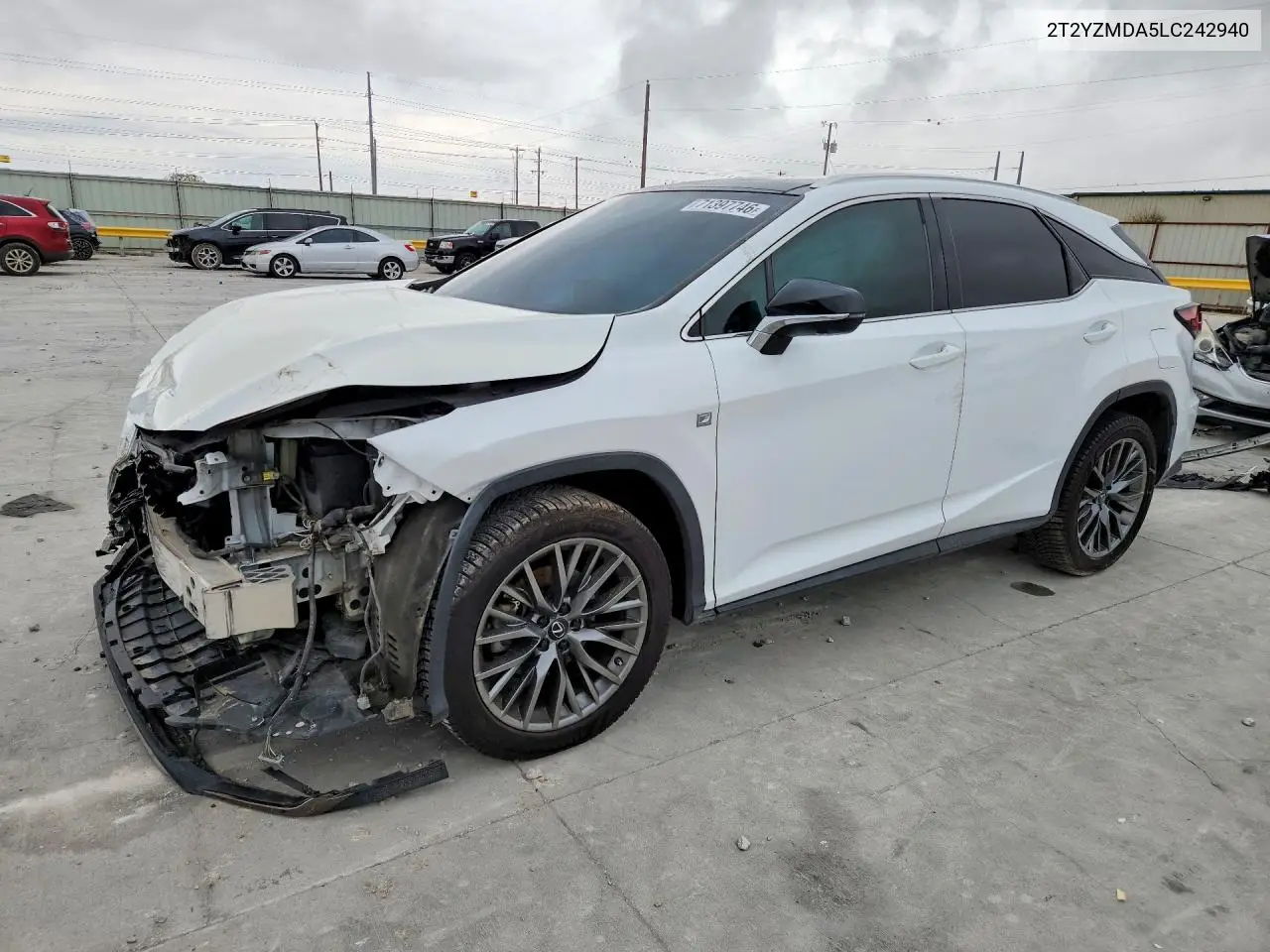 LEXUS RX 2020, VIN 2T2YZMDA5LC242940