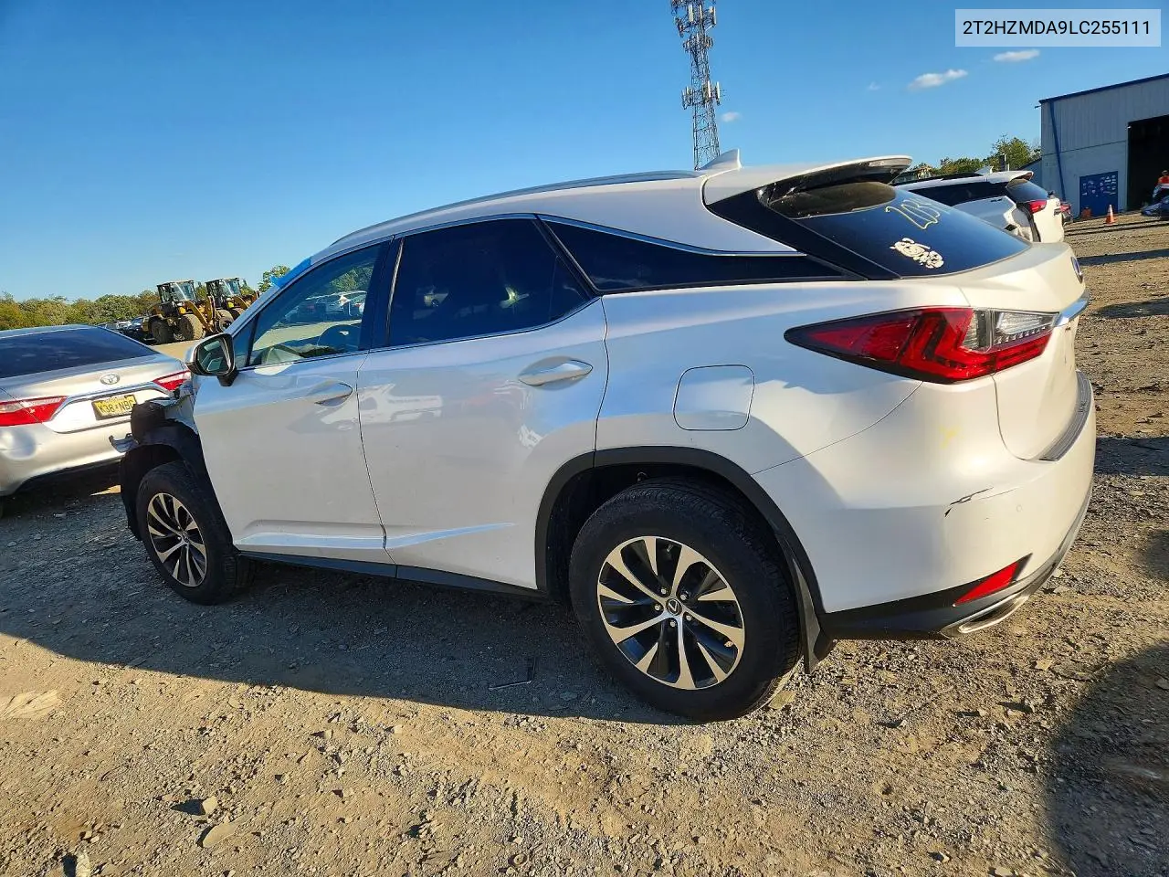 2020 LEXUS RX VIN 2T2HZMDA9LC255111 — фото 3