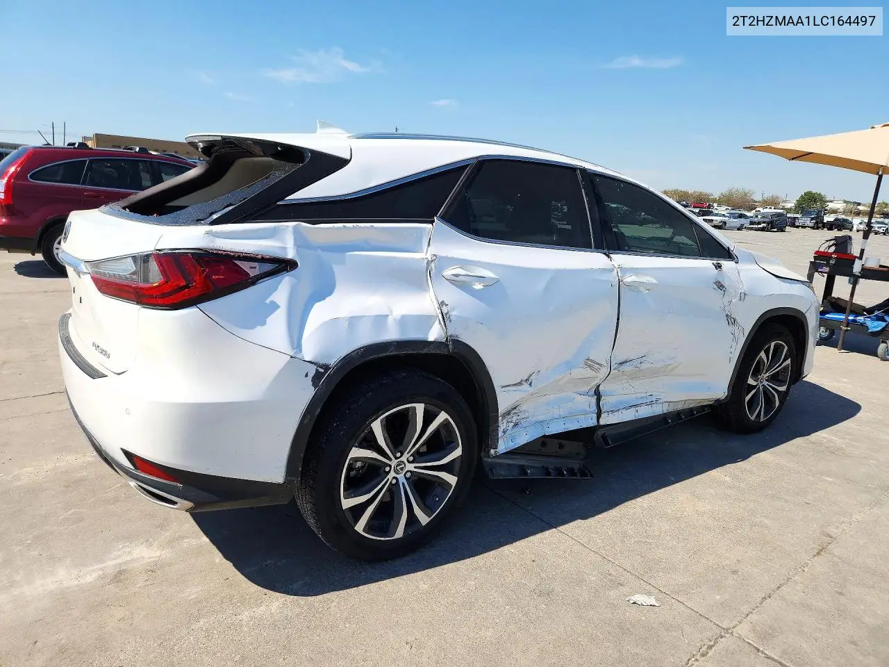2020 LEXUS RX VIN 2T2HZMAA1LC164497 — фото 3