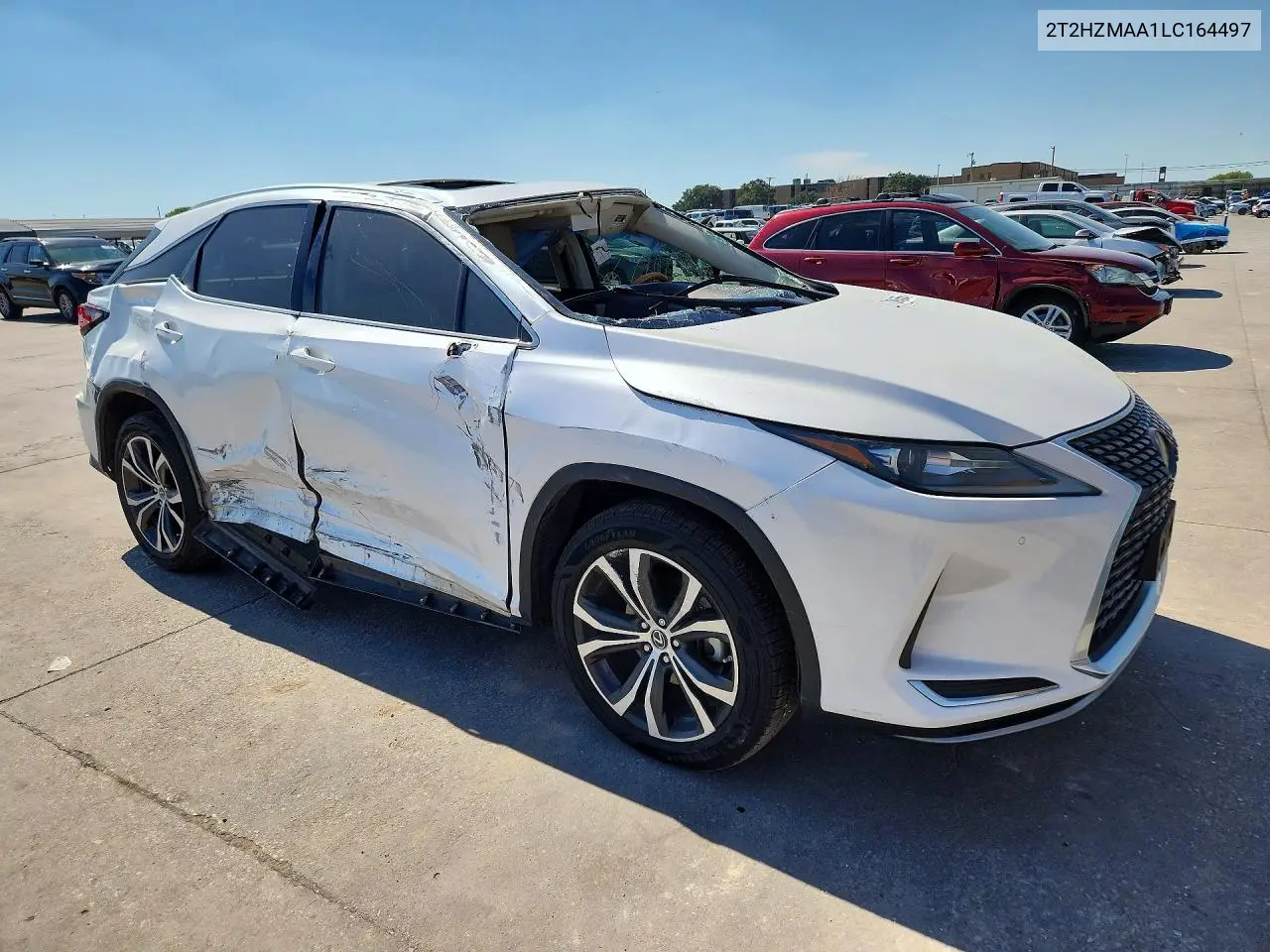 2020 LEXUS RX VIN 2T2HZMAA1LC164497 — фото 4
