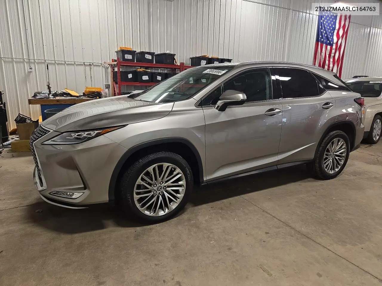 LEXUS RX 2020, VIN 2T2JZMAA5LC164763