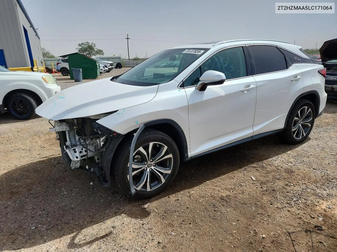 LEXUS RX 2020, VIN 2T2HZMAA5LC171064