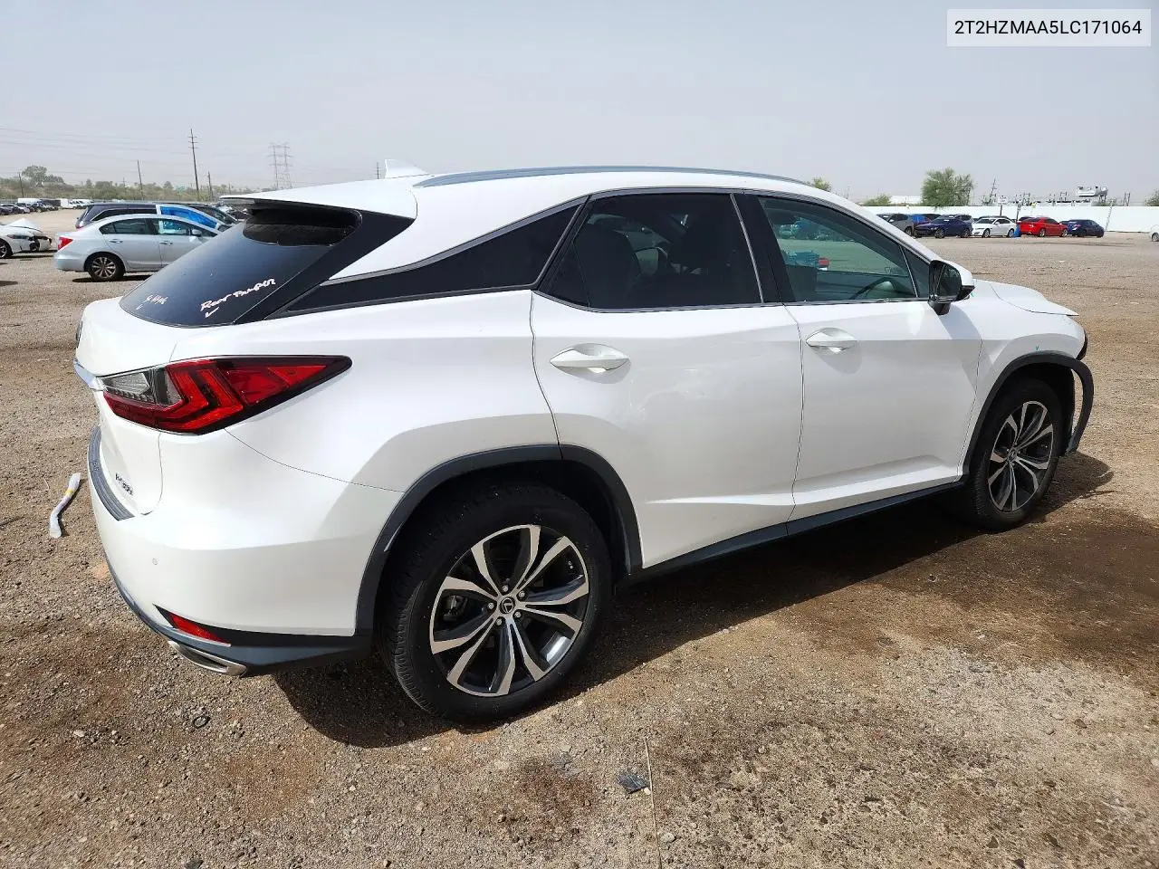 2020 LEXUS RX VIN 2T2HZMAA5LC171064 — фото 3