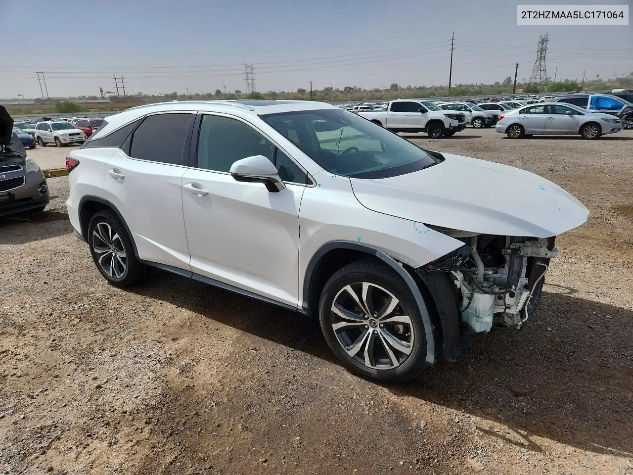 2020 LEXUS RX VIN 2T2HZMAA5LC171064 — фото 4