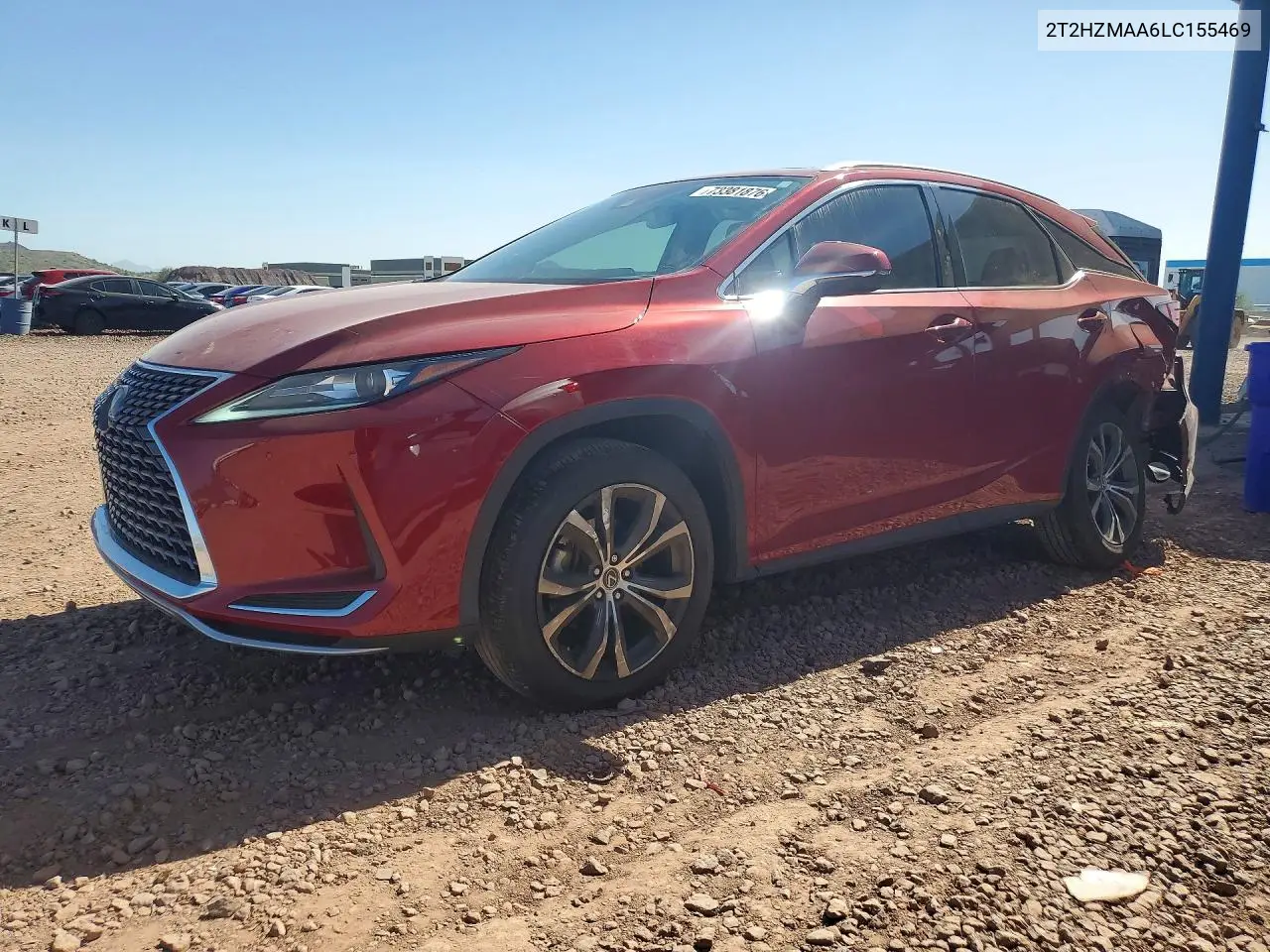 LEXUS RX 2020, VIN 2T2HZMAA6LC155469