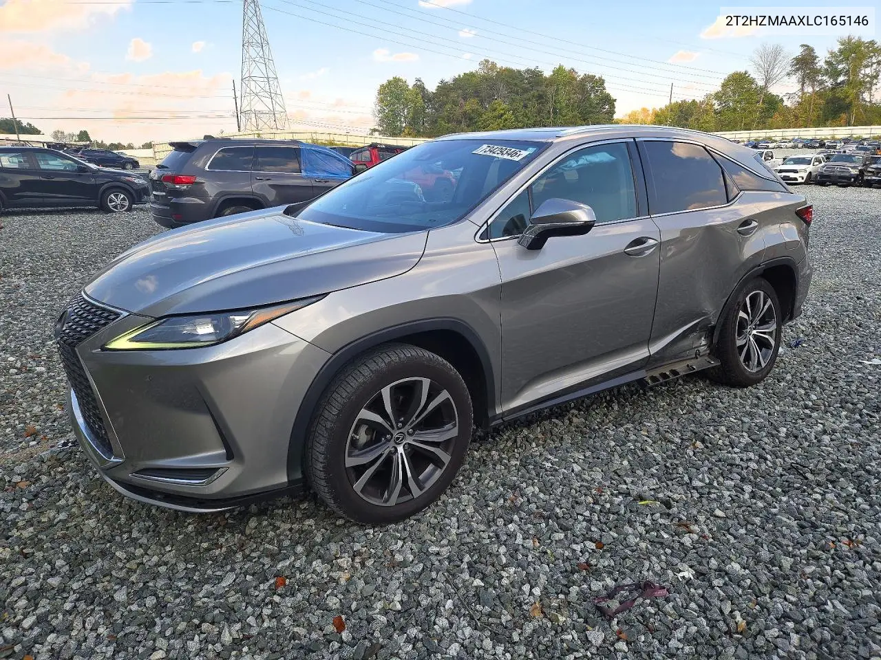 LEXUS RX 2020, VIN 2T2HZMAAXLC165146