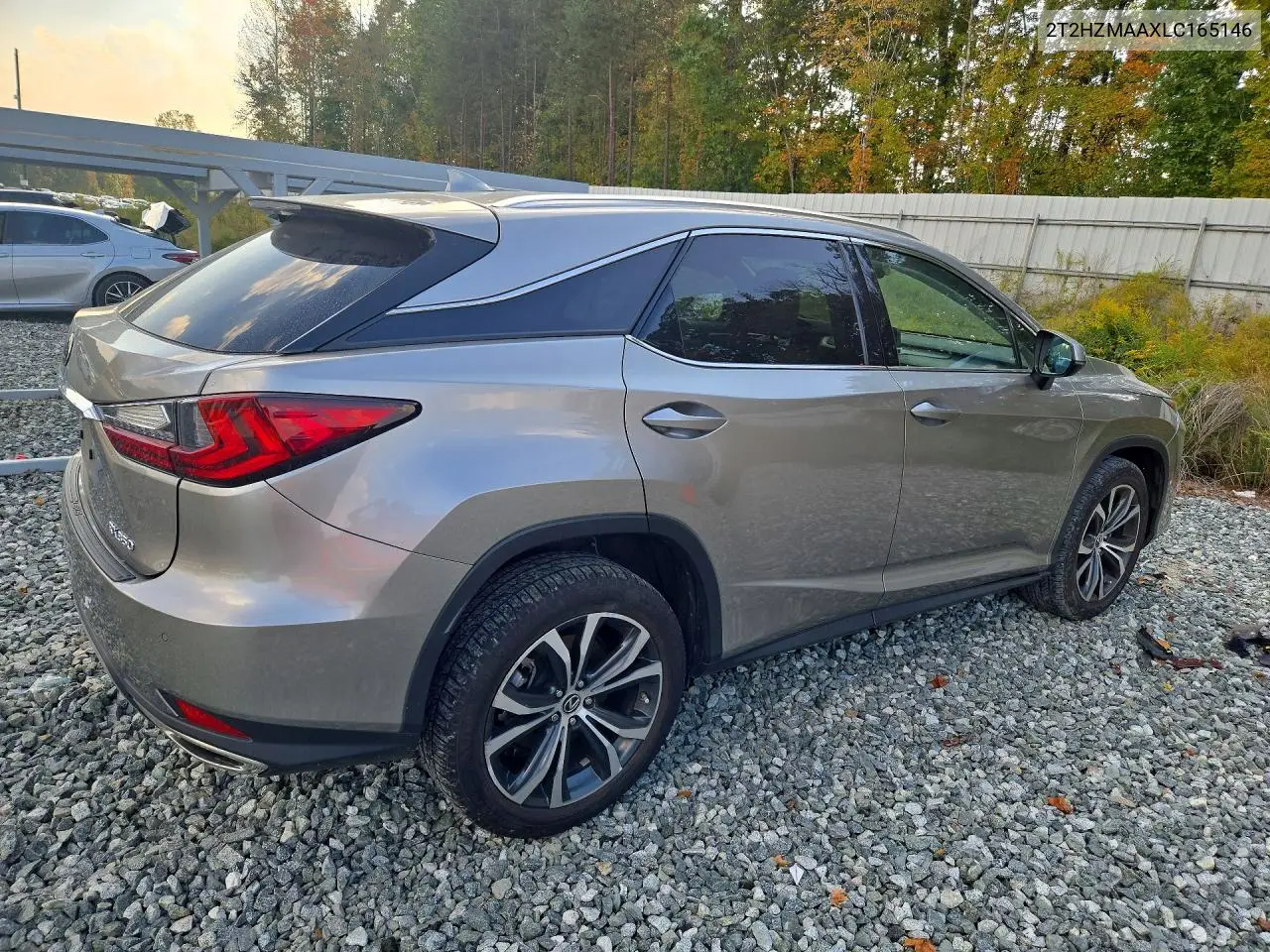 2020 LEXUS RX VIN 2T2HZMAAXLC165146 — фото 3