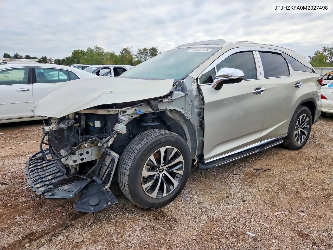 LEXUS RX 2021, VIN JTJHZKFA0M2027498