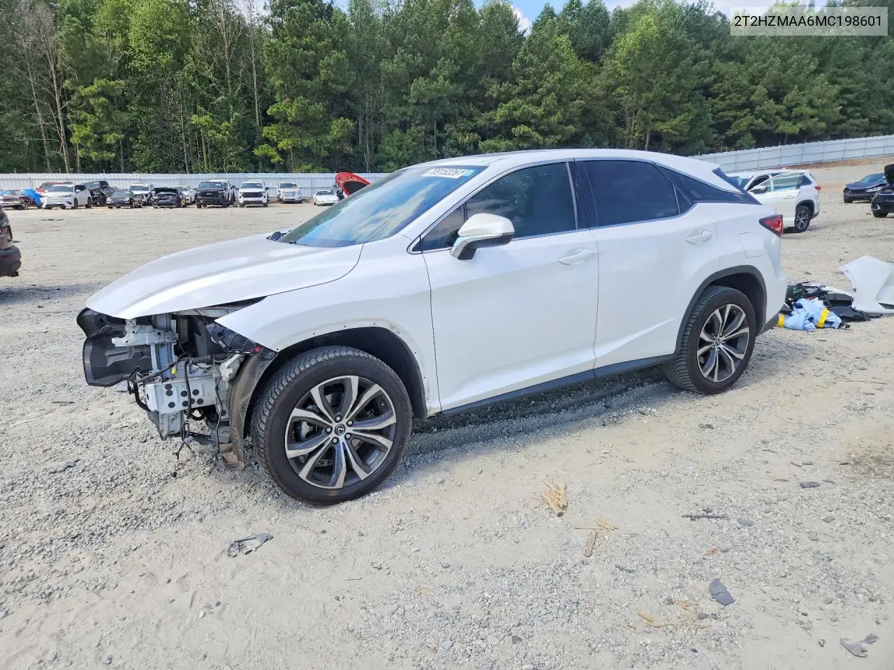 LEXUS RX 2021, VIN 2T2HZMAA6MC198601
