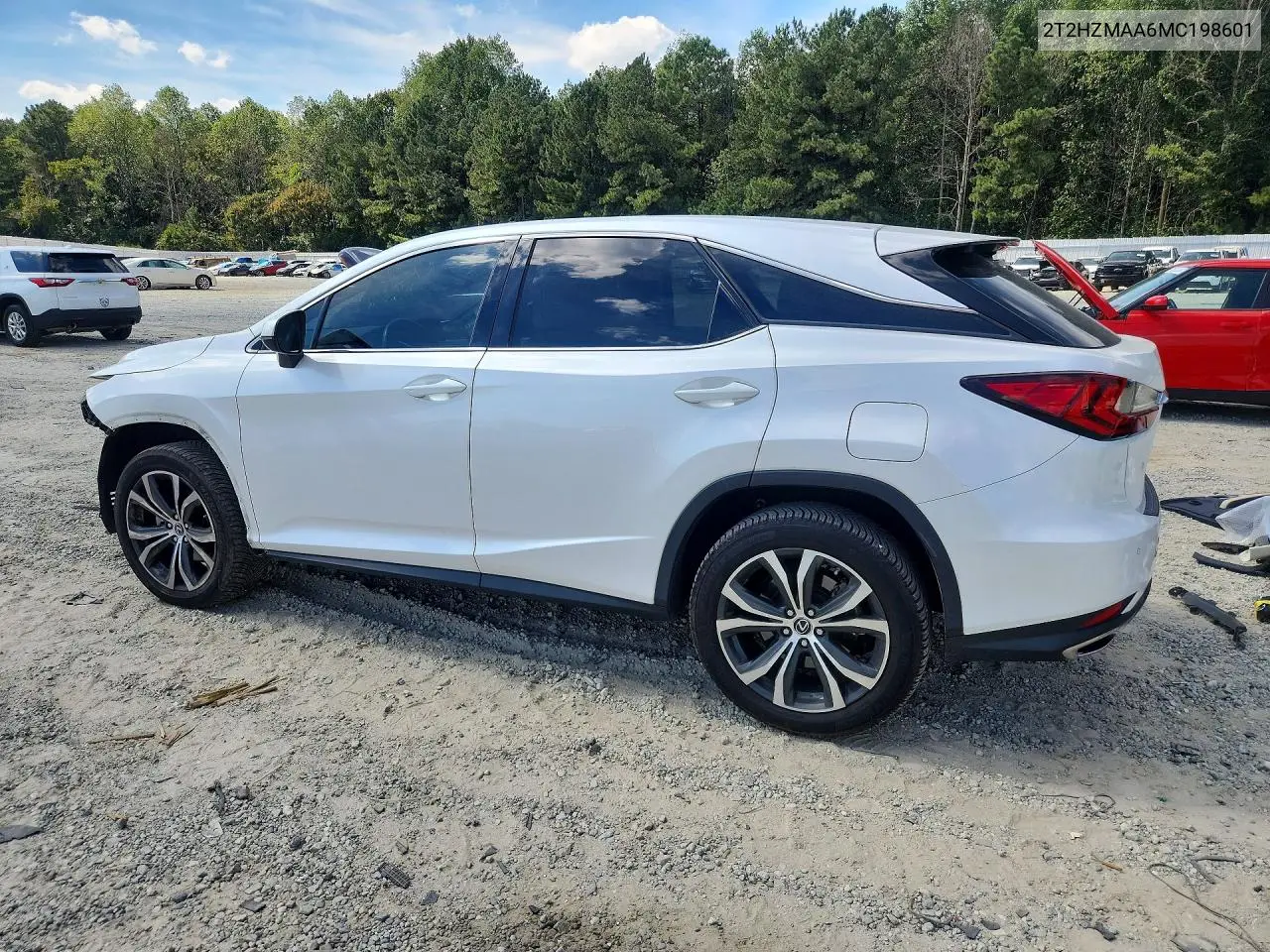 2021 LEXUS RX VIN 2T2HZMAA6MC198601 — фото 2