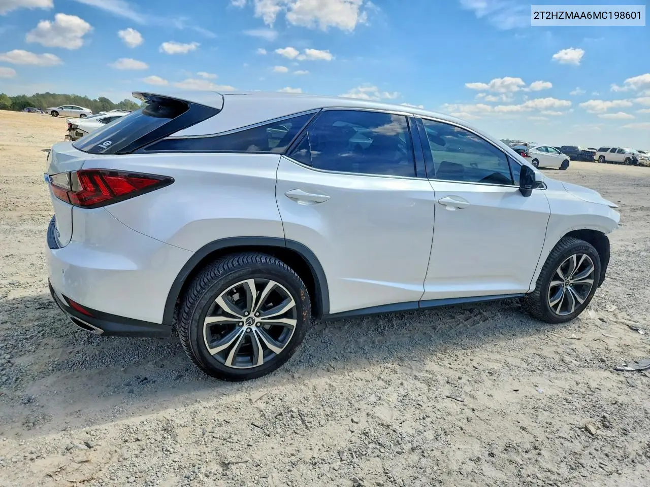 2021 LEXUS RX VIN 2T2HZMAA6MC198601 — фото 3