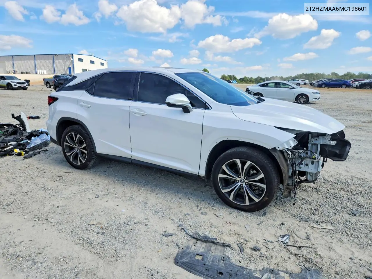 2021 LEXUS RX VIN 2T2HZMAA6MC198601 — фото 4