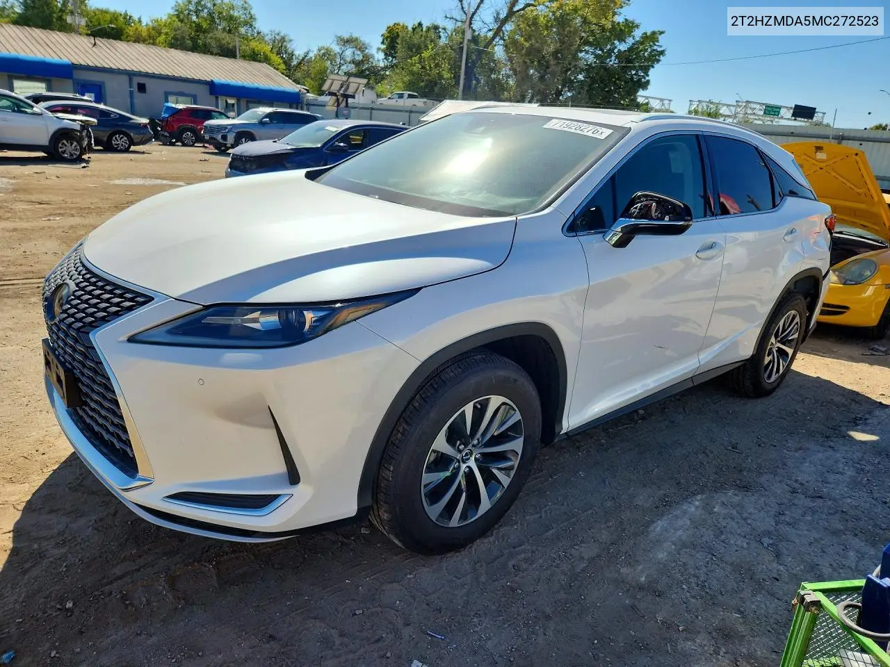 LEXUS RX 2021, VIN 2T2HZMDA5MC272523