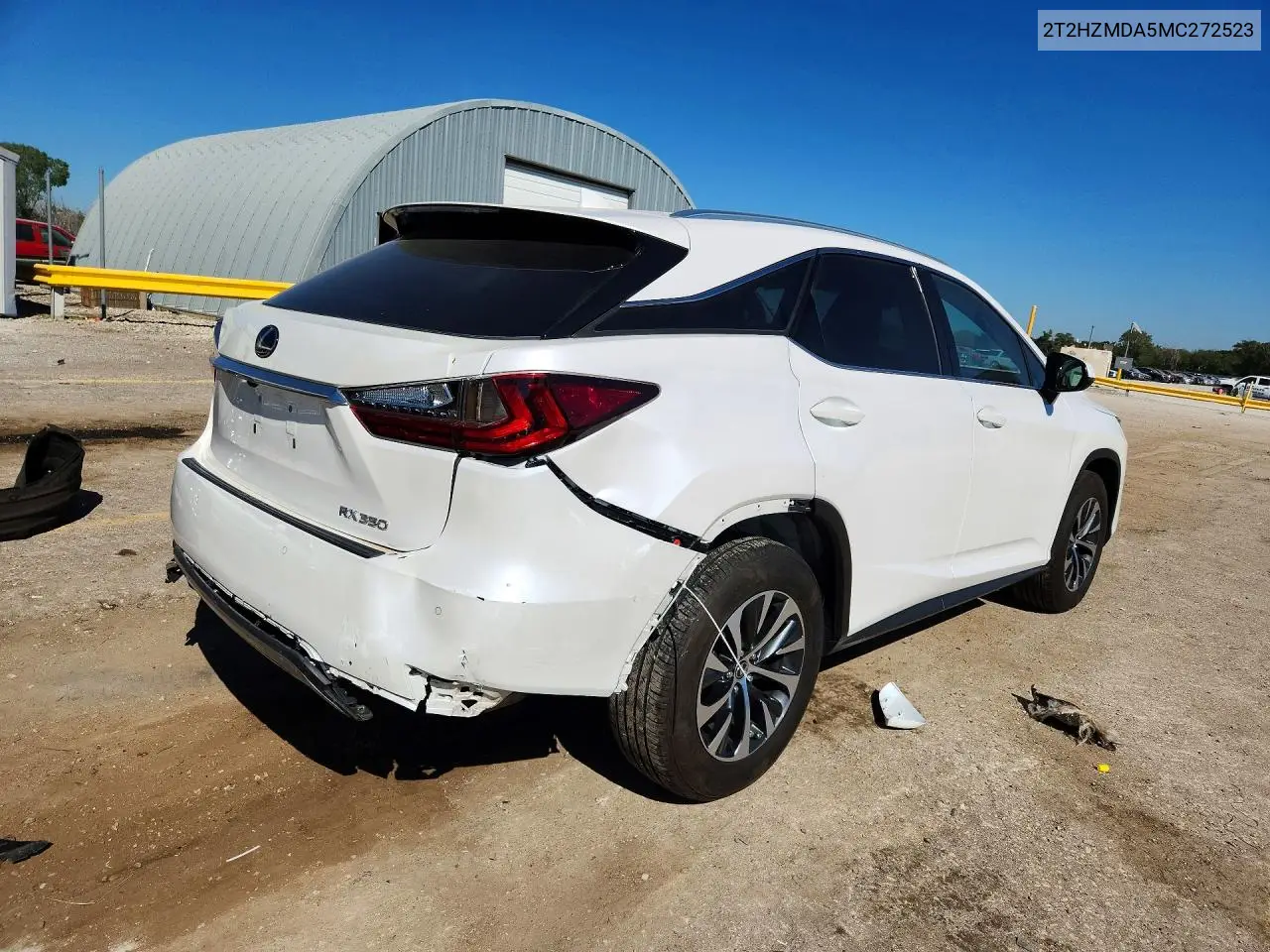 2021 LEXUS RX VIN 2T2HZMDA5MC272523 — фото 3