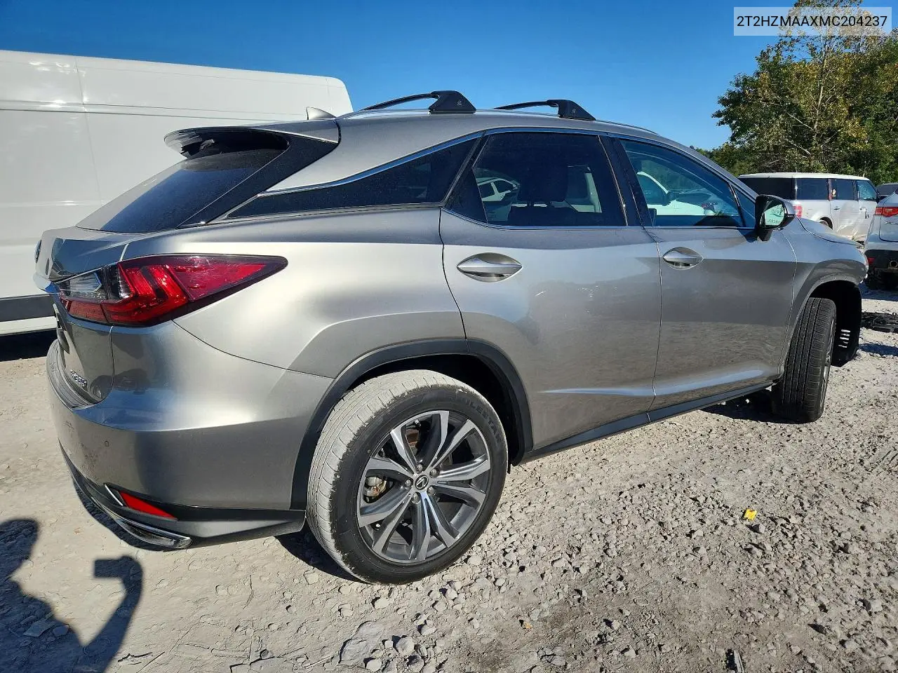 2021 LEXUS RX VIN 2T2HZMAAXMC204237 — фото 3