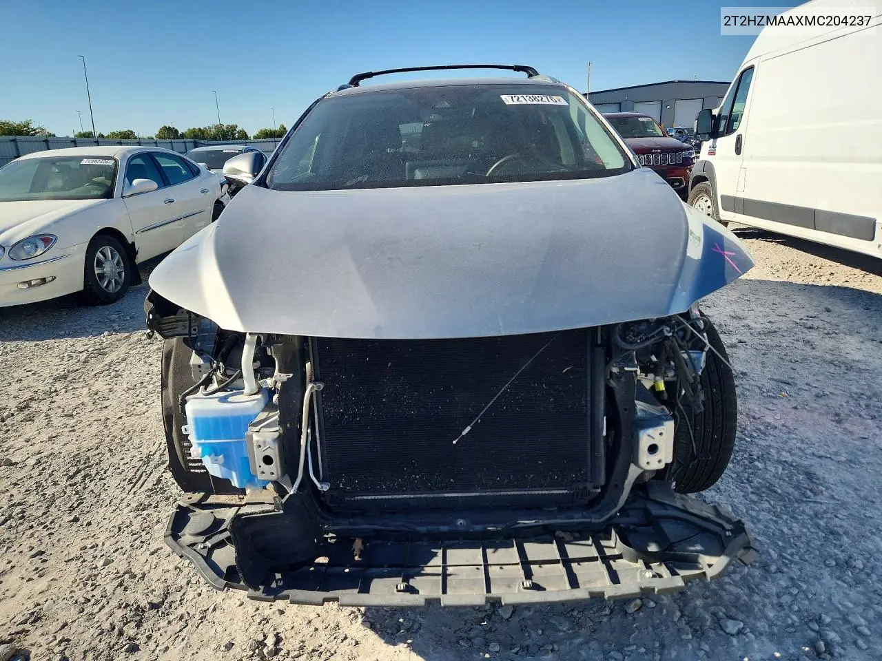 2021 LEXUS RX VIN 2T2HZMAAXMC204237 — фото 5