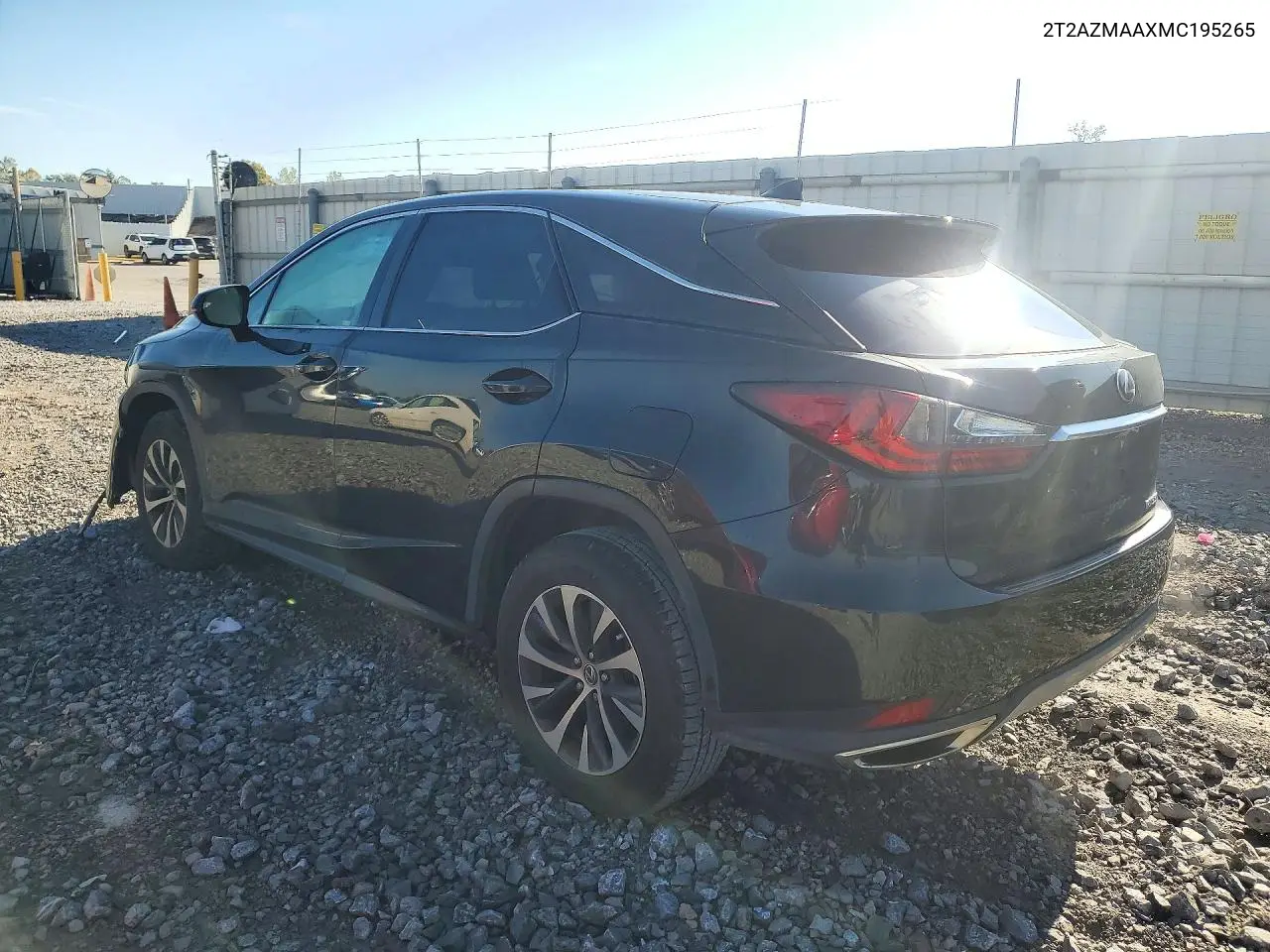 2021 LEXUS RX VIN 2T2AZMAAXMC195265 — фото 2