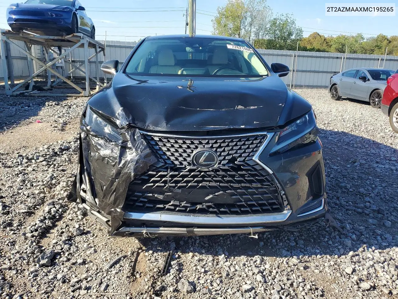 2021 LEXUS RX VIN 2T2AZMAAXMC195265 — фото 5