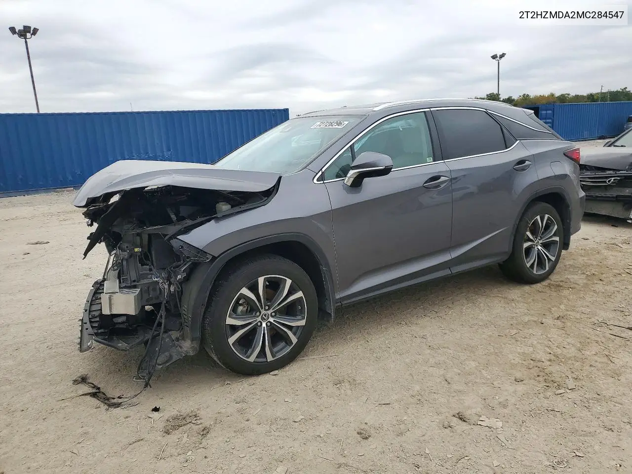 LEXUS RX 2021, VIN 2T2HZMDA2MC284547